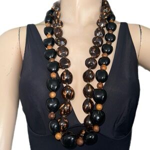 Vintage Hawaiian Kukui Nut Necklaces 2